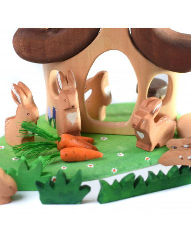 Voorzichtig konijn Bumbu Toys