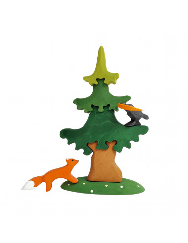 De raaf en de vos set