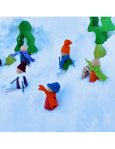 Miniatuur slee