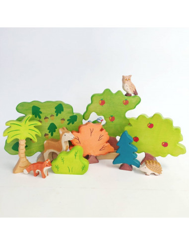 Appelboom voor vogels Holztiger