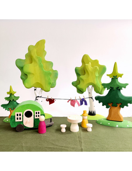 Berkenbomen set XL Berkenbomen set XL