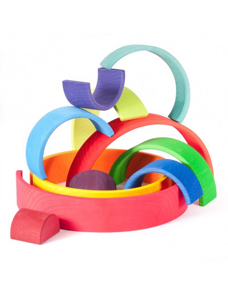 Houten regenboog Grimms