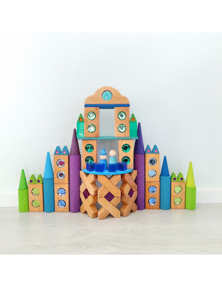 Mega glinster blokken set Mega glinster blokken set