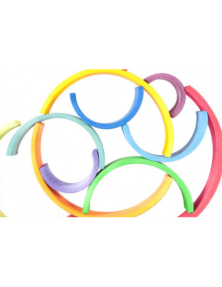 Houten regenboog Grimms