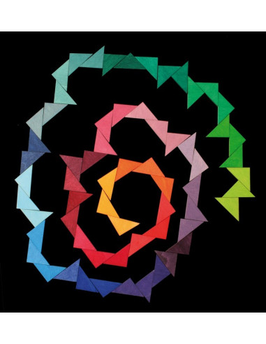 Magneetmozaiek triangels