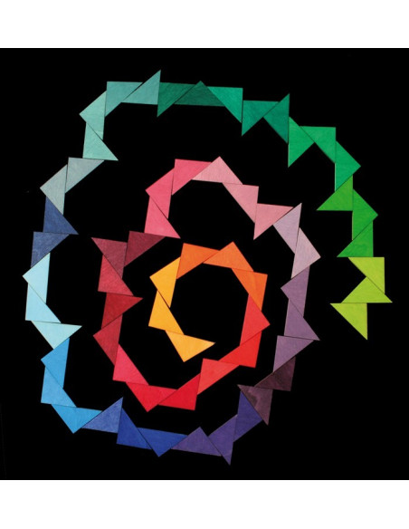 Magneetmozaiek triangels
