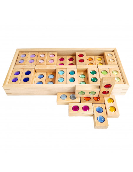 Mega glinster blokken set Mega glinster blokken set