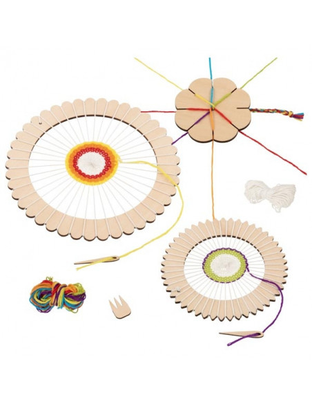 Weef- en knoop set Weef- en knoop set