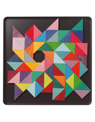 Magneetmozaiek triangels