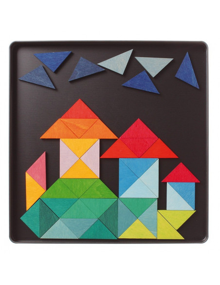 Magneetmozaiek triangels