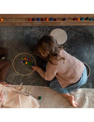 Mandala - Regenboog eieren