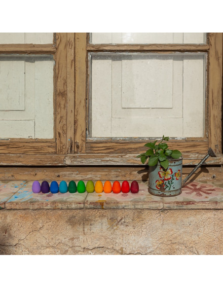 Mandala - Regenboog eieren