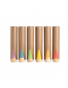 Kleurige kabouters baby's