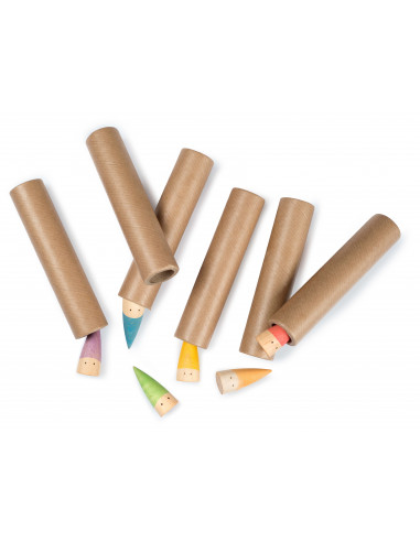 Kleurige kabouters baby's