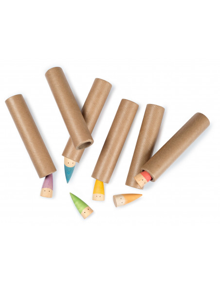 Kleurige kabouters baby's