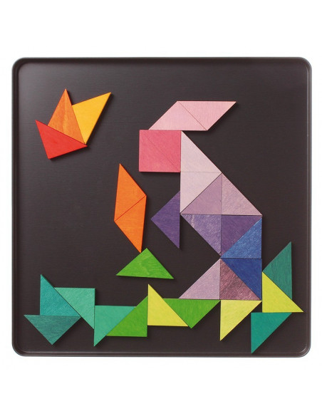 Magneetmozaiek triangels