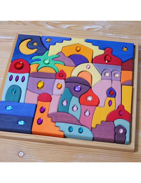 Glitterpuzzel oriëntaals