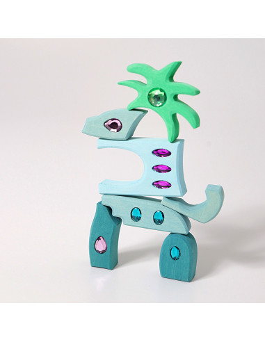 Glitterpuzzel oriëntaals