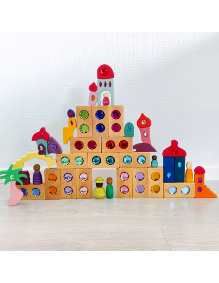 Glitterpuzzel oriëntaals