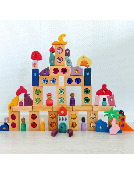 Glitterpuzzel oriëntaals