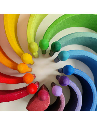 Mandala - Regenboog eieren