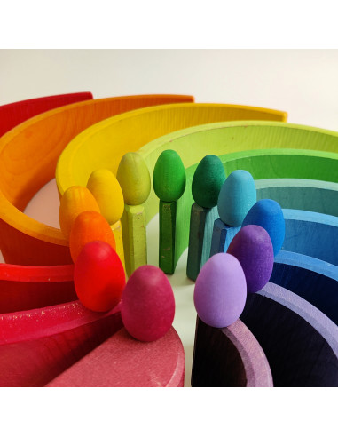 Mandala - Regenboog eieren