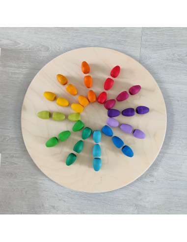 Mandala - Regenboog eieren