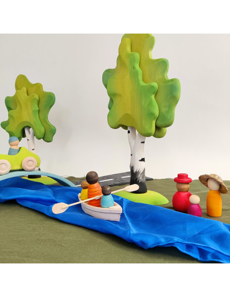 Berkenbomen set XL Berkenbomen set XL