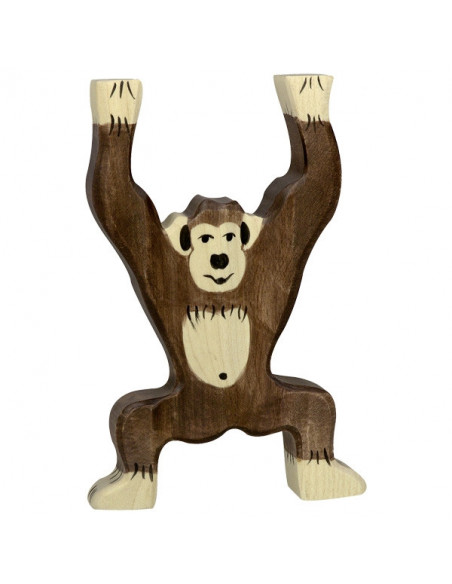 Chimpansee Holztiger