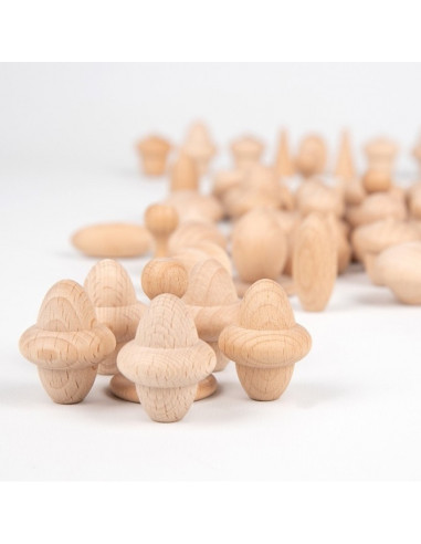 Mandala figuurtjes naturel