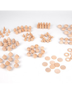 Mandala figuurtjes naturel 2