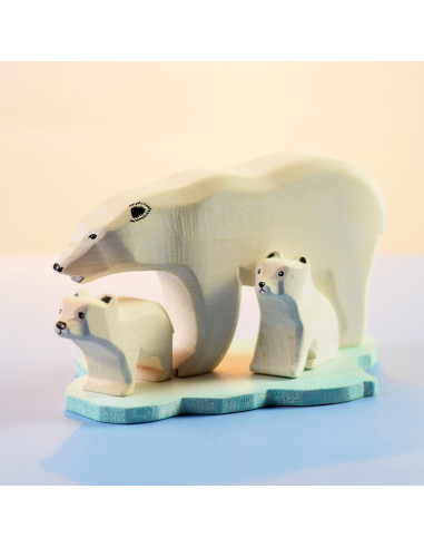 Ijsberen set Bumbu Toys