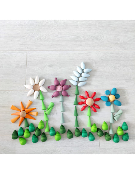 Mandala figuurtjes naturel Mandala figuurtjes naturel