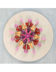 Mandala - Roze speentjes 2