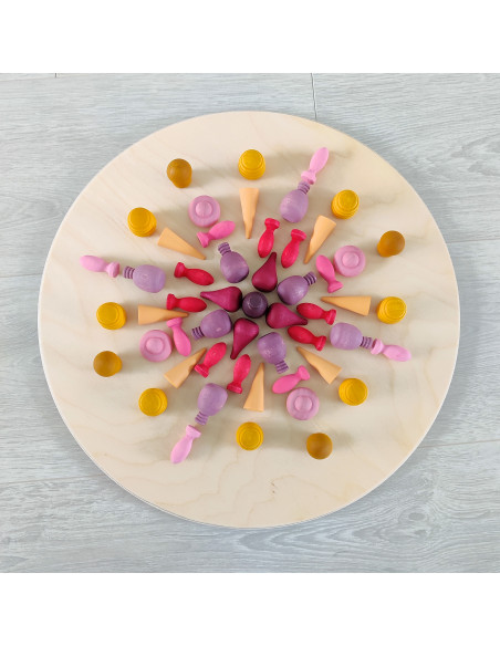 Mandala - Roze speentjes Mandala - Roze speentjes