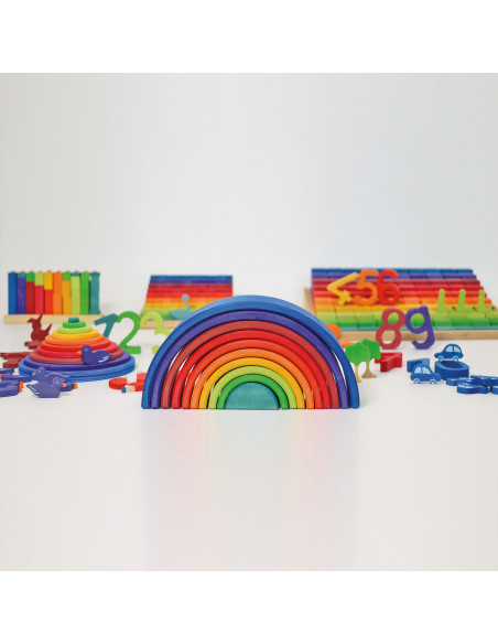Regenboog tellen en rekenen Regenboog tellen en rekenen