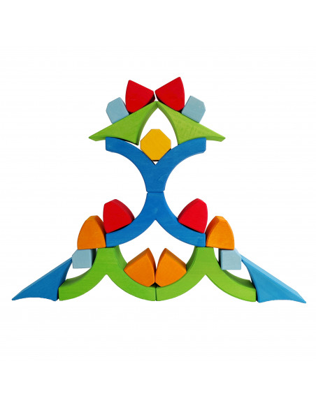 Mandala puzzelblokken Mandala puzzelblokken