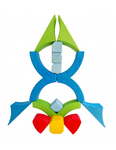 Mandala puzzelblokken Mandala puzzelblokken