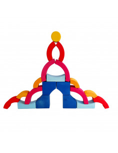 Cirkel puzzelblokken 2
