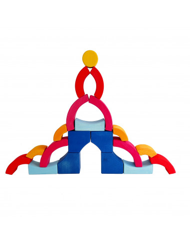 Cirkel puzzelblokken