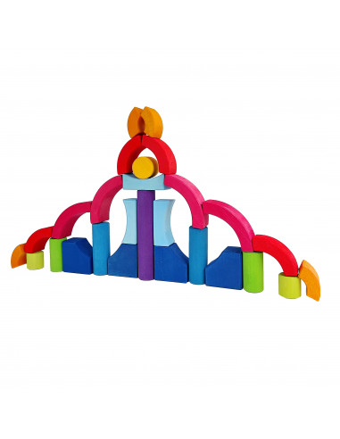 Cirkel puzzelblokken