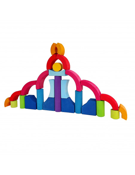 Cirkel puzzelblokken