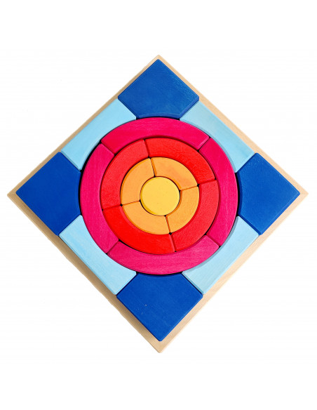 Cirkel puzzelblokken