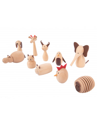 Dieren set simplistisch