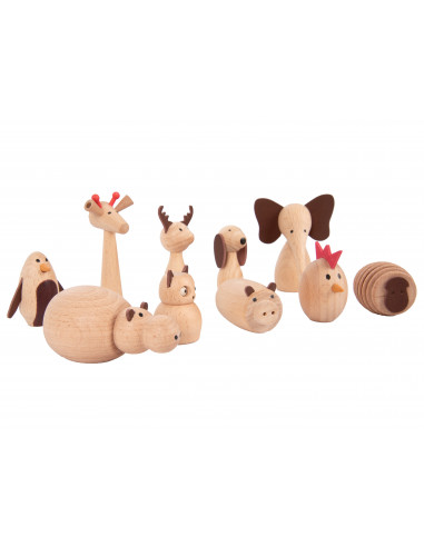 Dieren set simplistisch