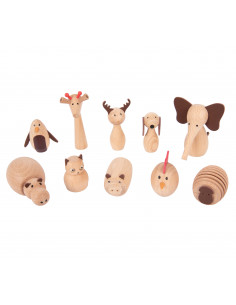 Dieren set simplistisch