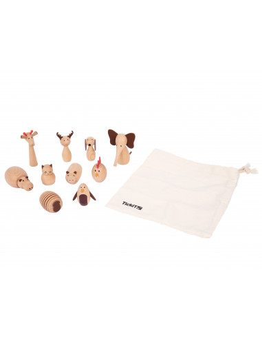 Dieren set simplistisch