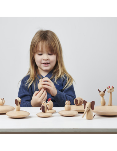 Dieren set simplistisch