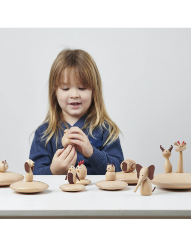 Dieren set simplistisch