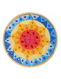 Glitter mandala blokkenset groot